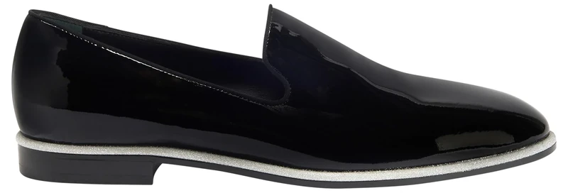 Giuseppe Zanotti Vilbert Black Leather Shoes - Size 15, Italy