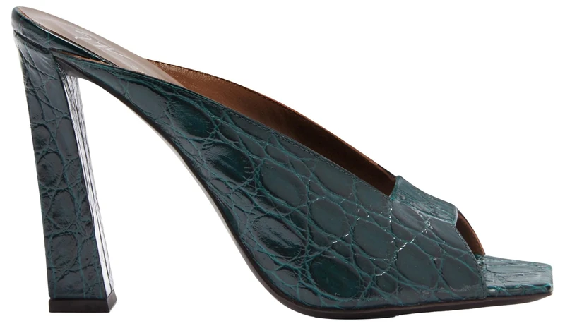 Giuseppe Zanotti, GZ MYA, Green, Leather, 3