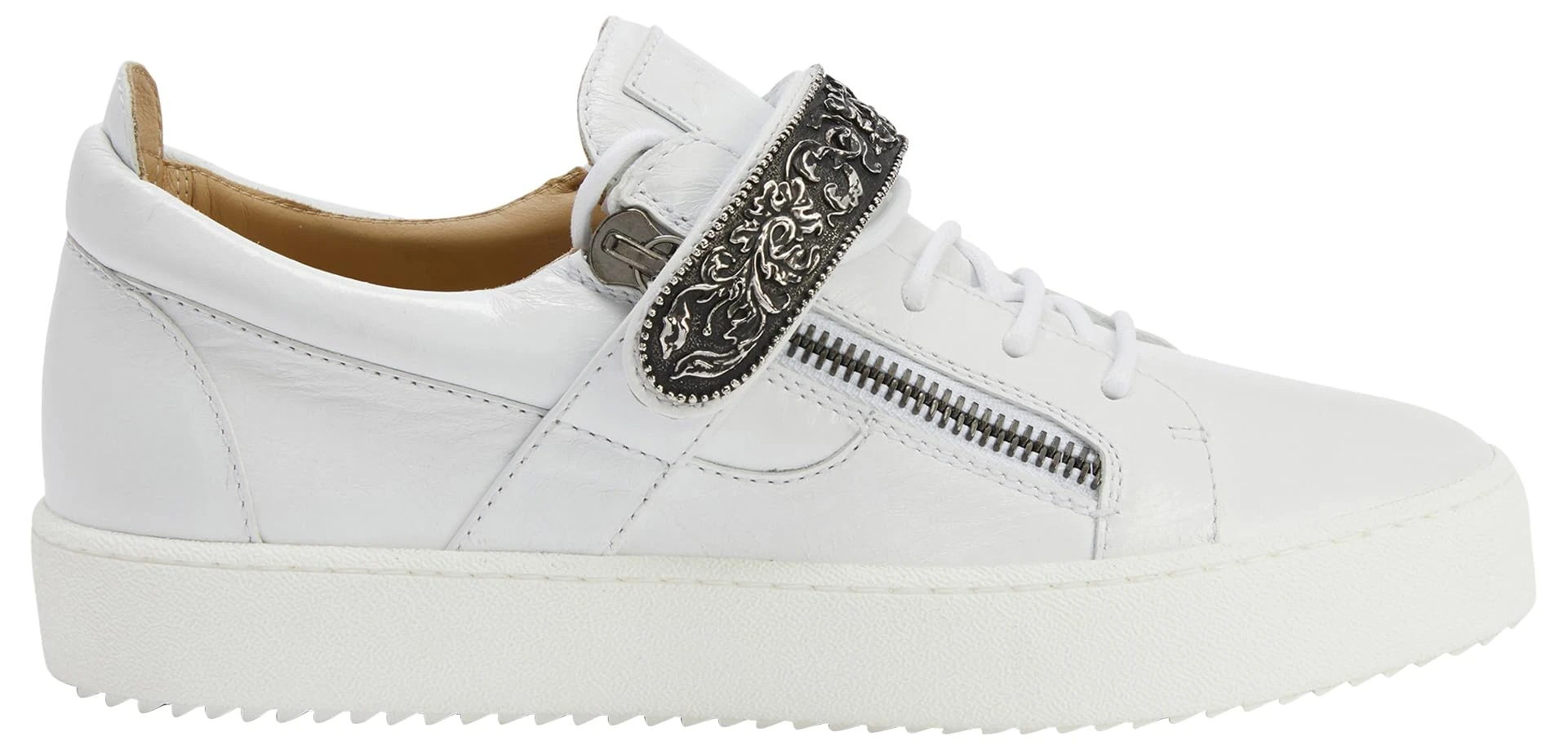 Giuseppe Zanotti, Coby Deluxe, White, Leather, 5