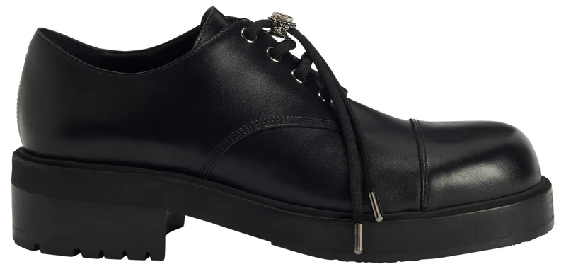Giuseppe Zanotti, Waldus, Black, Leather, 12
