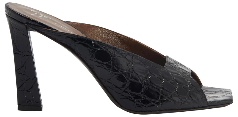 Giuseppe Zanotti, GZ MYA, Black, Leather, 8