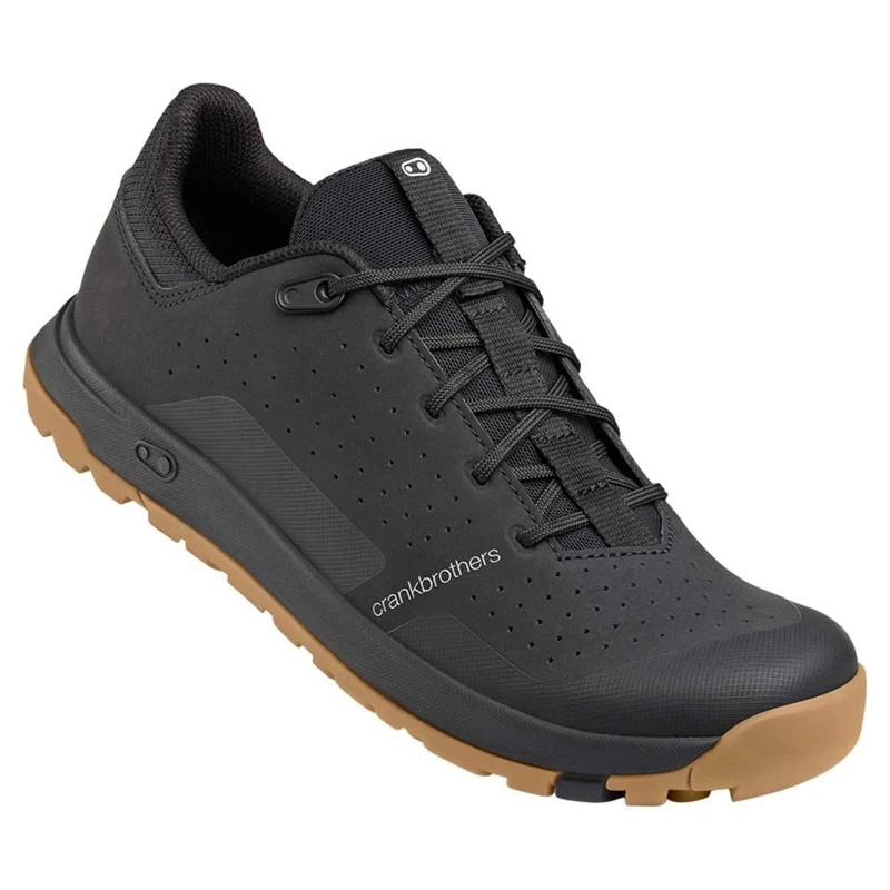Crankbrothers Stamp Trail Lace MTB Cycling Shoes, Black/Gum, UK 14 / EU 49