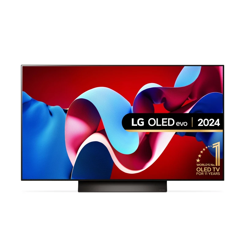 LG OLED48C45LA 48-Inch OLED Evo 4K UHD Smart TV, (α9 AI Processor Gen7, Dolby Atmos, Freeview Play and Amazon Alexa, 120Hz), Umber Brown [Model 2024]