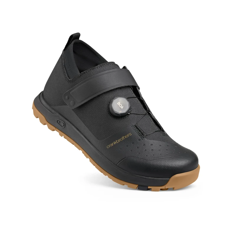 Crankbrothers Mallet Trail BOA Cycling Shoes - Black/Gold, 7 UK