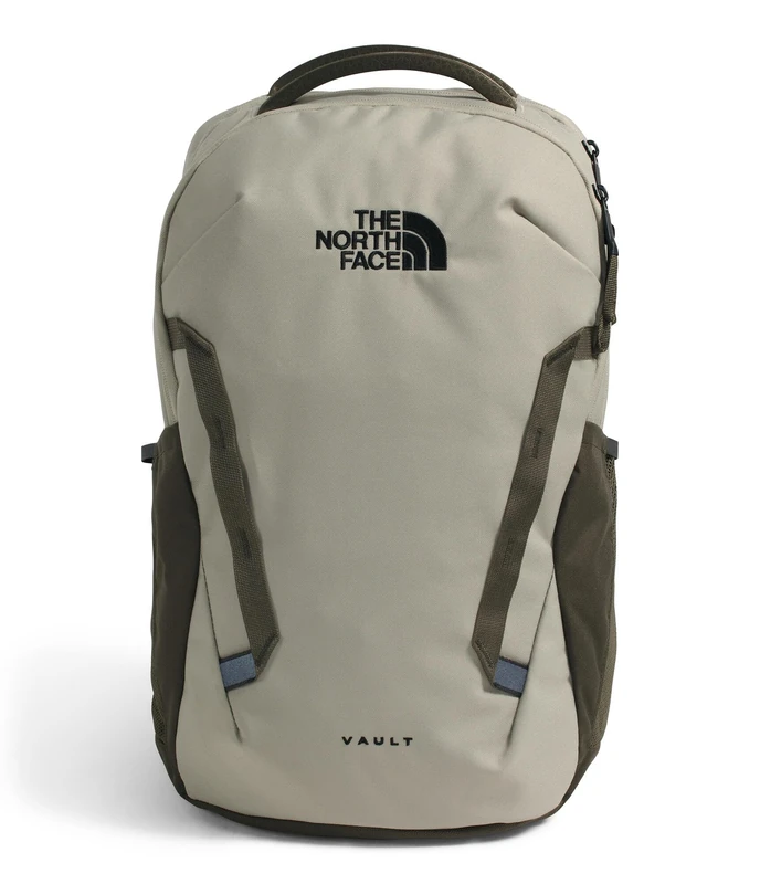 The North Face Unisex Vault 27L Backpack, Clay Grey/New Taupe Green
