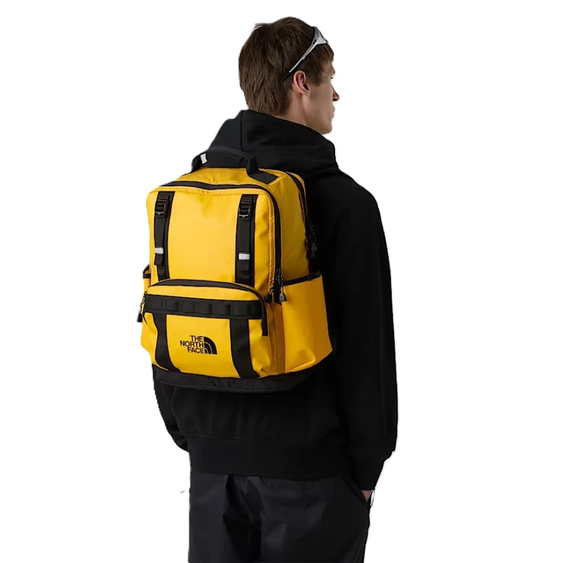 The North Face Unisex Base Camp 24.6L Daypack, Summit Gold/Tnf Black - Image 1