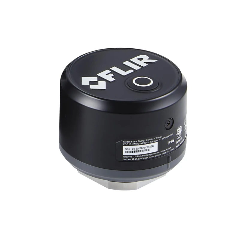 FLIR SV88 Vibration and Temperature Remote Sensor, 5 kHz triaxial Monitoring