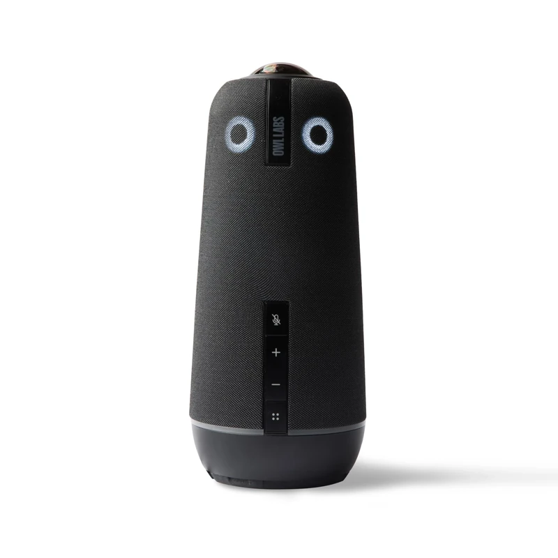 Owl Labs Meeting Owl 4+ 360‑Degree, 4K Smart Video Conference Camera, Microphone and Speaker (Automatic Speaker Focus, Smart Zooming, Noise Equalising, Certified for Microsoft Teams)