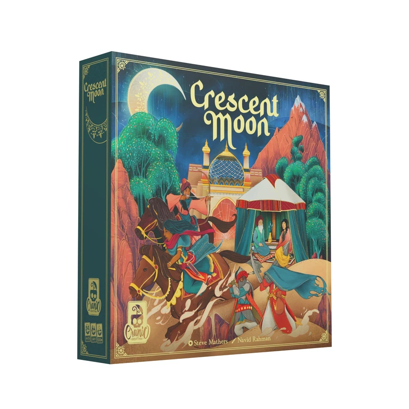 Cranio Creations - Crescent Moon - A Ruthless Game of Supremacy and Military Diplomacy - Italian Language Edition