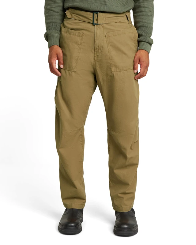 G-STAR RAW Fatigue Relaxed Tapered Trousers, Brown (Dk Fawn D24310-d823-7172), 34W