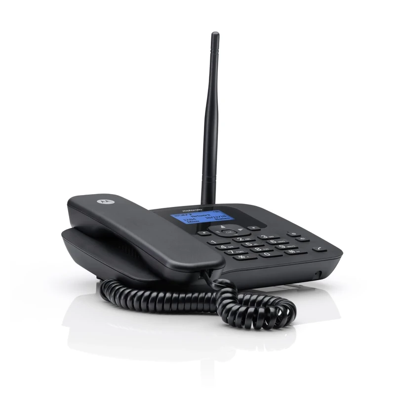 Motorola FW410 4G Fixed Wireless Desktop Telephone, uses SIM card (not supplied) so no landline required, unlocked to all GSM networks