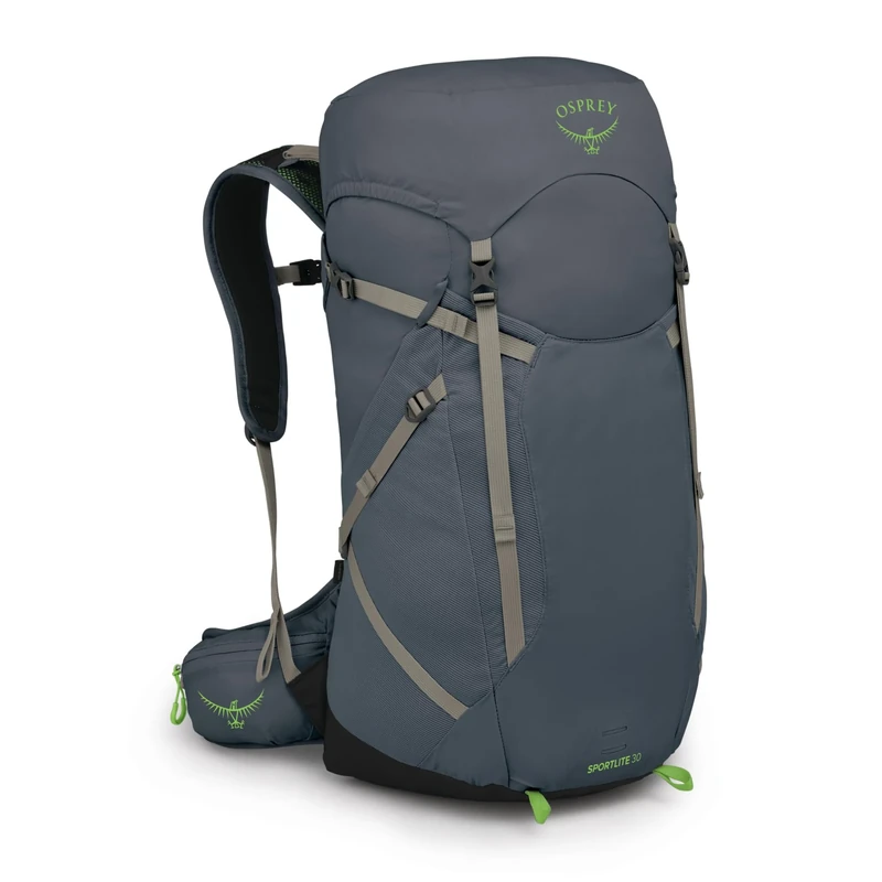 Osprey Sportlite Unisex Backpack, 30L, Tungsten/Grey Wolf, O/S
