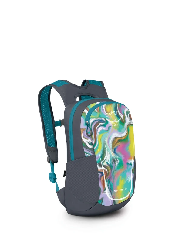 Osprey Daylite Jr Kid's Backpack, 10L, Euphoria Rainbow Print/Tungsten, O/S