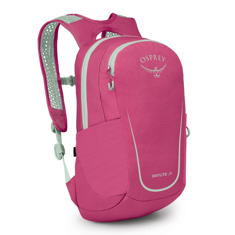 Osprey Daylite Jr Kid's Backpack, 10L, Hotspot Pink/Frosty Mint, O/S