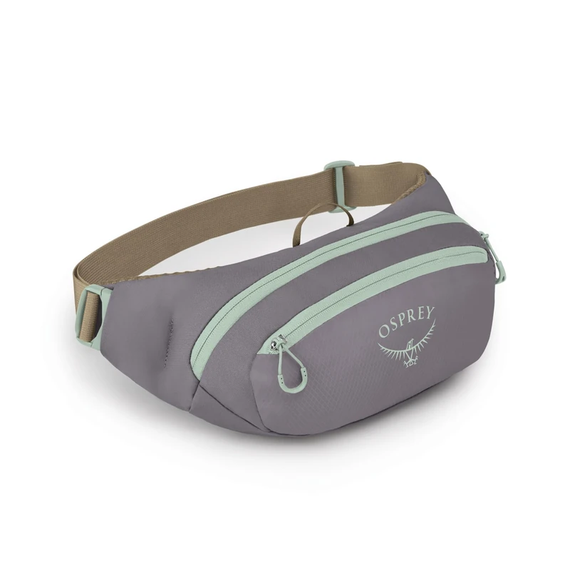 Osprey Daylite Unisex Waist Pack, 2L, Soundwave Grey/Latte Brown, O/S