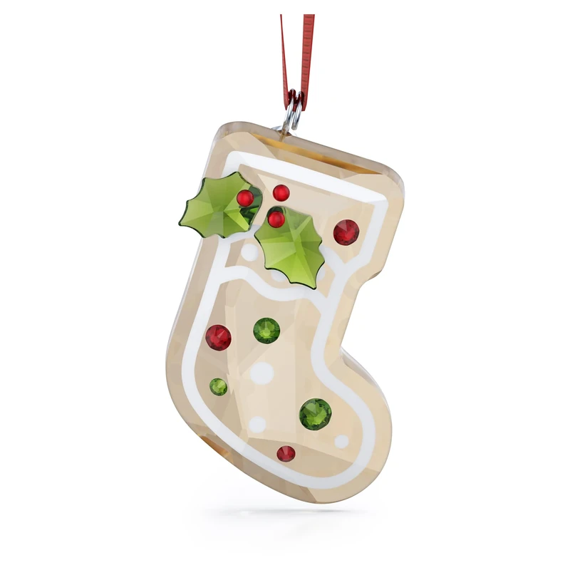 Swarovski Holiday Cheers Gingerbread Stocking Ornament