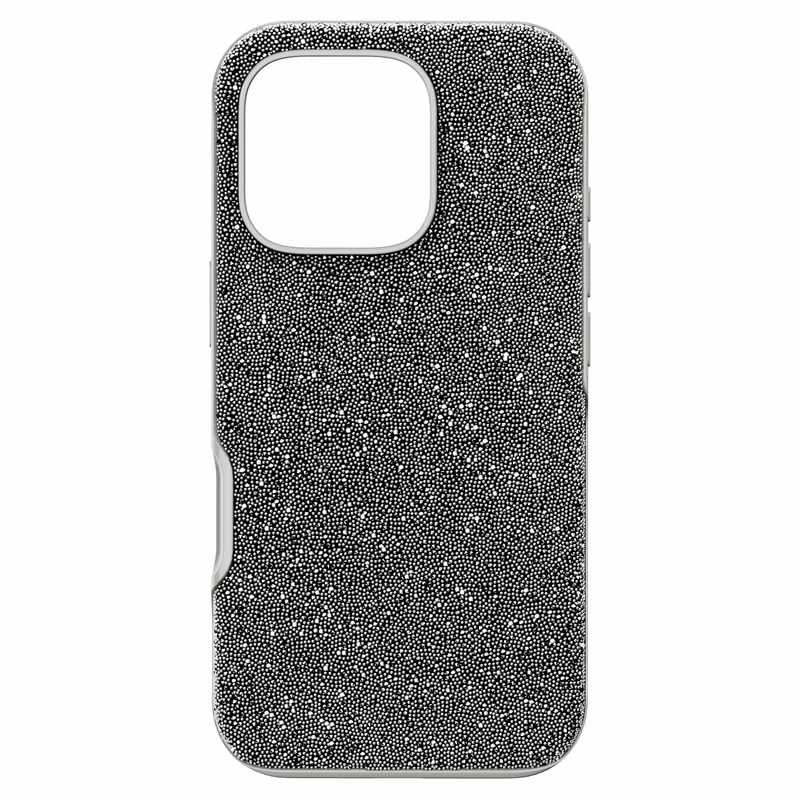 Swarovski High Smartphone Case for Apple iPhone 16 Pro with Silver-Tone Crystals, Part of the High Collection