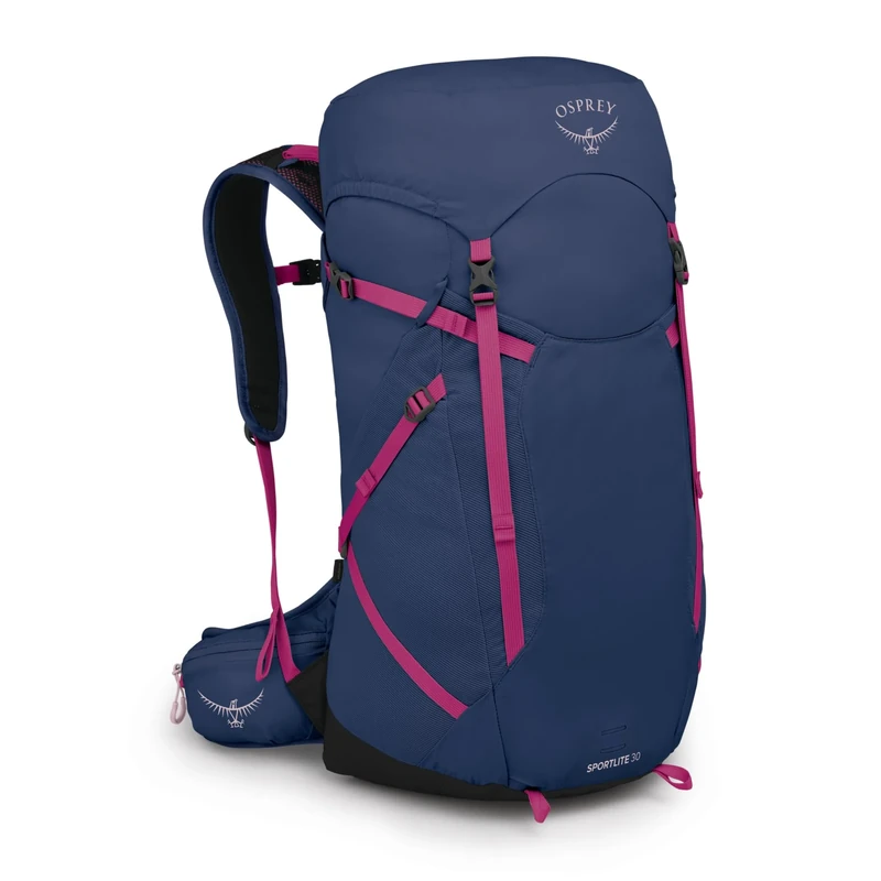 Osprey Sportlite Unisex Backpack, 30L, Alkaline/Hotspot Pink, O/S