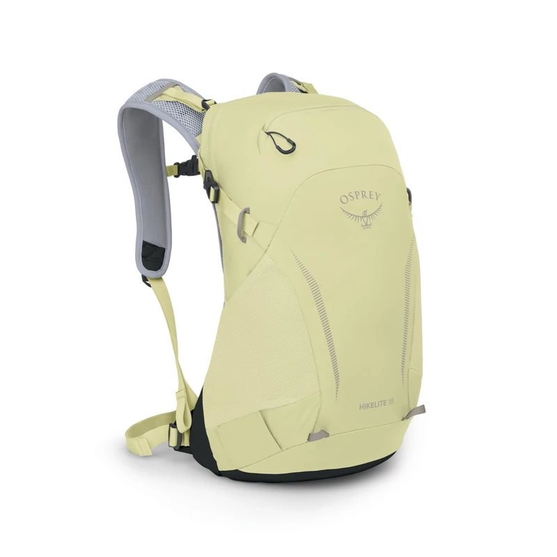 Osprey Hikelite Unisex Backpack, 26L, Stardust Yellow/Gray Wolf, O/S