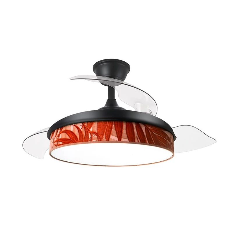 Eden pulse Fan DC 72W Black, 3 blades, 7200 lm, 3000K, 4000K, 6000K, remote control, memory, timer, ideal for air conditioning and comfort. - Image 1