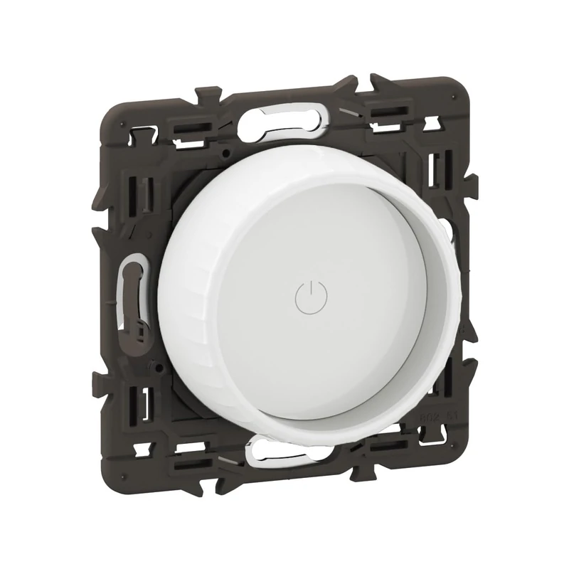 LEGRAND - Rotary dimmer switch - all lamps dimmable up to 200W - Full lighting control - Ready to install - White