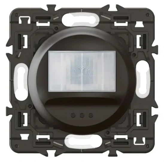 LEGRAND - Céliane 100W LED detector - Black - Smart & Elegant - To be completed with a plate