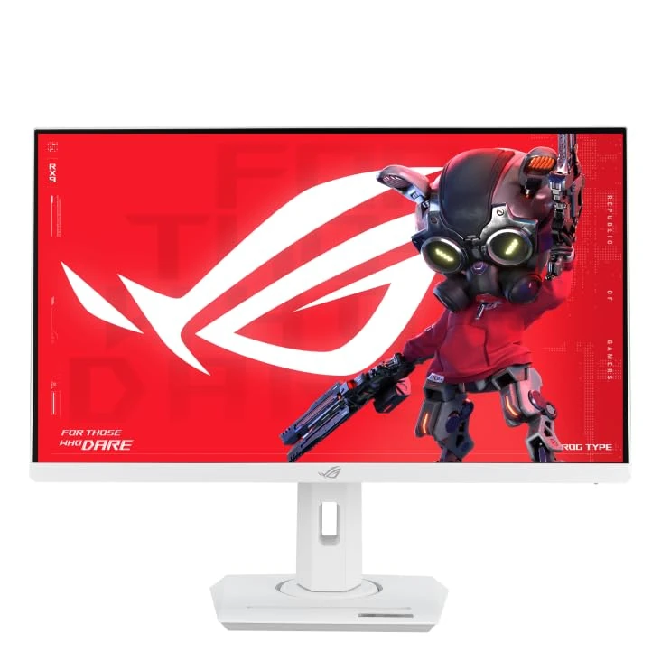 ASUS ROG Strix XG27ACS-W USB Type-C Gaming Monitor – 27-inch 2560x1440, 180Hz (Above 144Hz), 1ms (GTG), Fast IPS, Extreme Low Motion Blur Sync, USB Type-C, G-Sync compatible, DisplayWidget Center, HDR