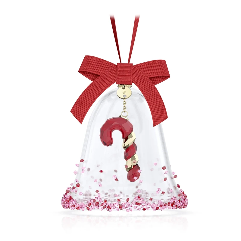 Swarovski Holiday Cheers Dulcis Bell Ornament, Red