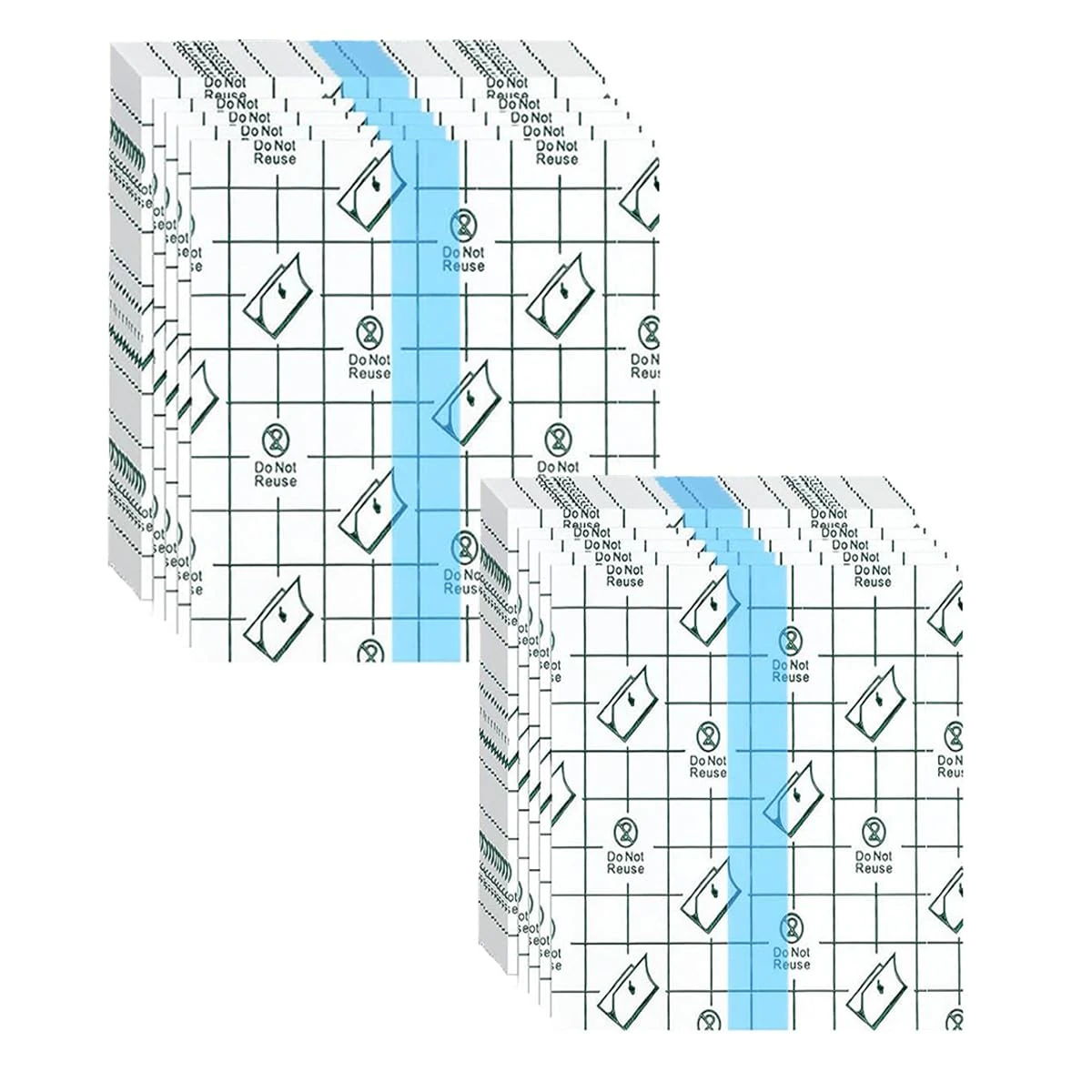 Tattoo Aftercare Waterproof Bandage - 30pcs Second Skin Healing Protective Bandages Transparent Stretch Antibacterial Wound Dressing Tape,Protective Tattoo Wrap - for Wound Dressing(8*10cm+10*12cm)