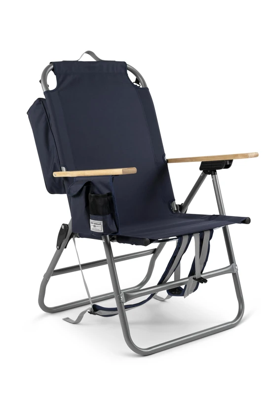 Sport-Brella Chair and Chiller- Bi-fold, Portable Chair with Chiller Compartment,Quickly and Easily opens up and folds close,Ideal for the Beach, Sports Events and Camping,36cm x 63cm,Blue - Image 1