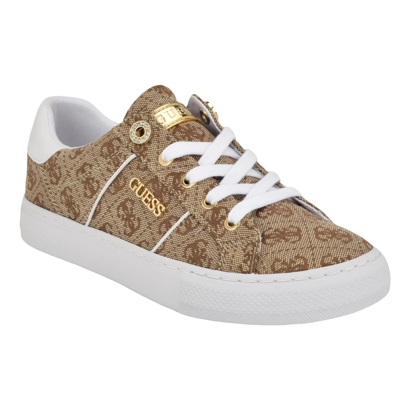 Guess Women's Loven Sneaker, Medium Brown 219, 7 UK