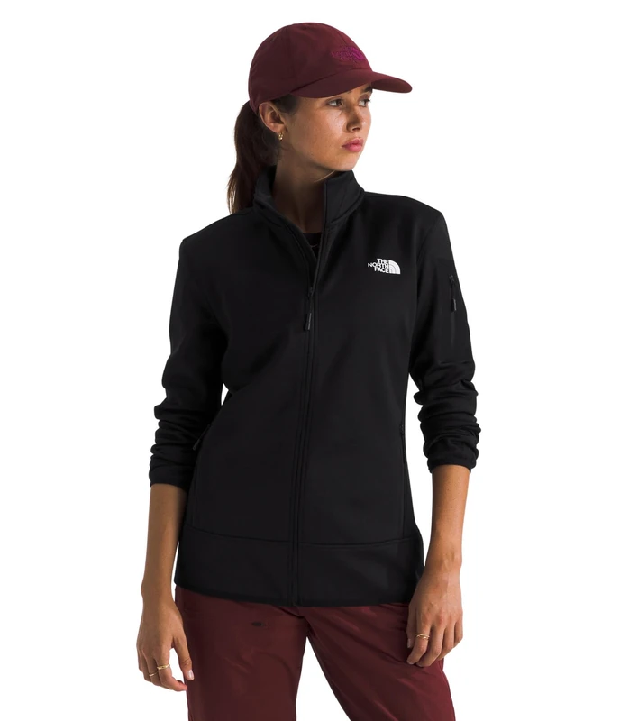 The North Face Women's Mistyescape Fleece Jacket, Tnf Black/Tnf Black, S