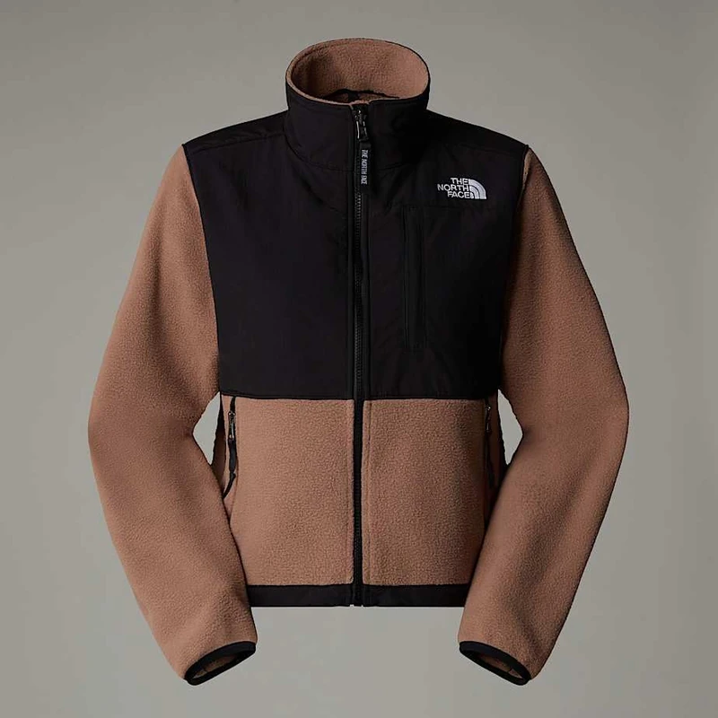 The North Face Women's Retro Denali Jacket, Latte/Tnf Black, M