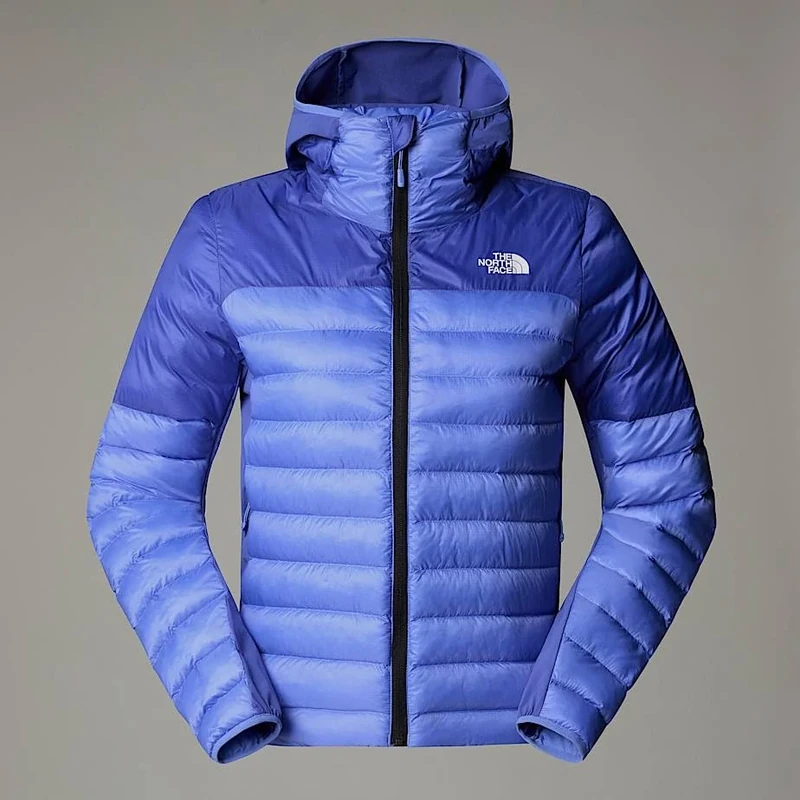 The North Face Women's Terra Peak Hybrid Hooded Jacket, Indigo Plum/Virtual Blu, XS
