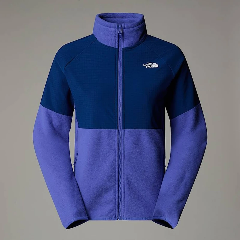 The North Face Women's Glacier Heavyweight Full Zip Fleece Jacket, Indigo Plum/Estate Blue, XXS