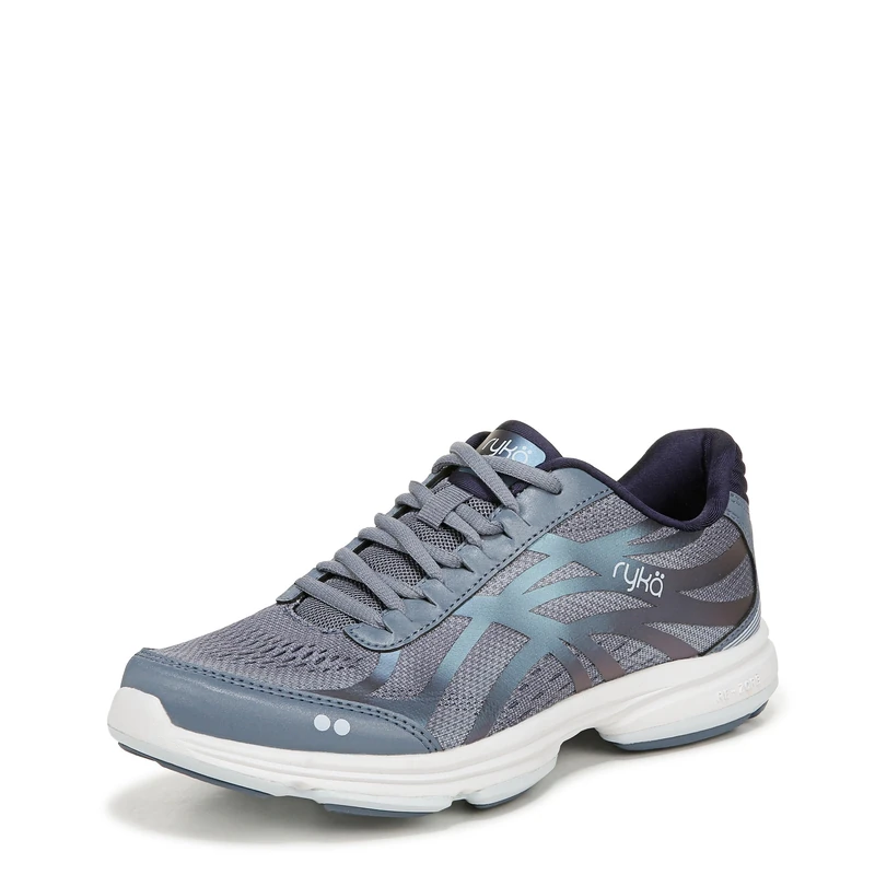 Ryka Womens Devotion Plus 3, Flintstone Blue Fabric, 5