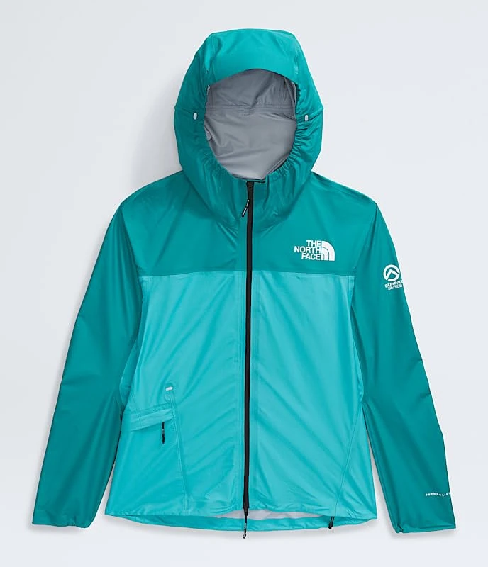 The North Face Women's Summit Superior Futurelight Jacket, Galactic Blue/Deep Teal, M