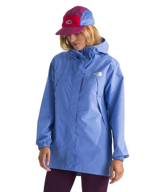 The North Face Women's Antora Rain Parka, Virtual Blue, L