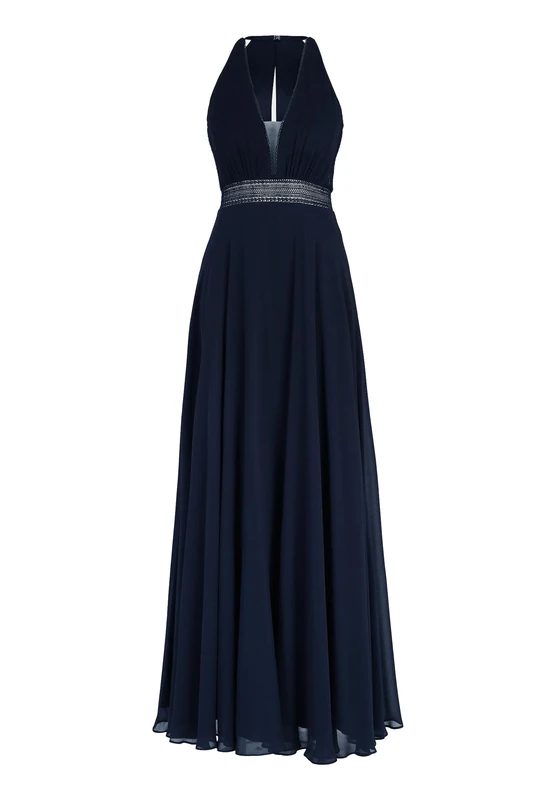 Vera Mont Damen Lace Evening Dress, Night Sky, 14
