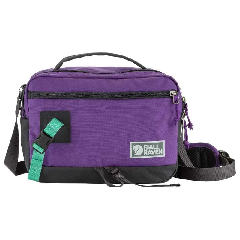 FJALLRAVEN 23200301-422-037 Vardag Shoulder Bag 6 Gym Bag Unisex Violette-Coal Black Size OneSize