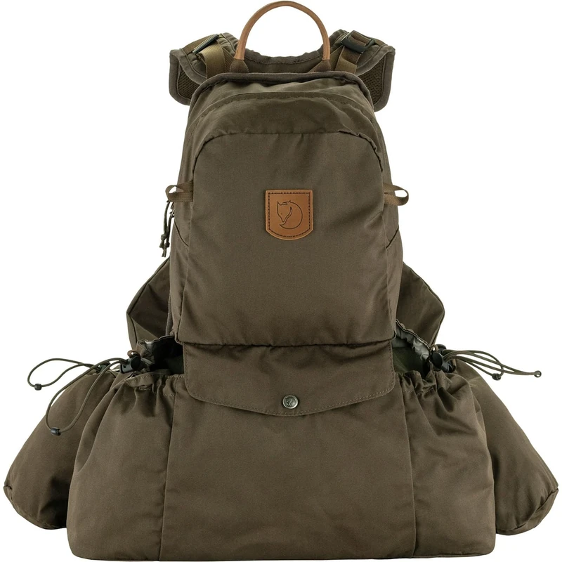 FJALLRAVEN 23200279-633 Lappland Vest Pack Sports vest Unisex Dark Olive Size OneSize - Image 1