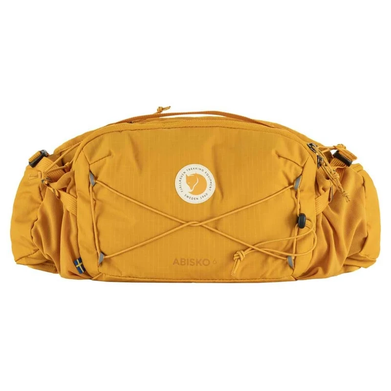 Fjällräven Unisex Abisko Hip Pack 6 Sports Pouch, Mustard Yellow