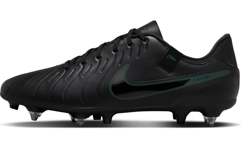 Nike Men Legend 10 Academy Sg-Pro Ac Football Shoe, Black/Black/Deep Jungle, 7