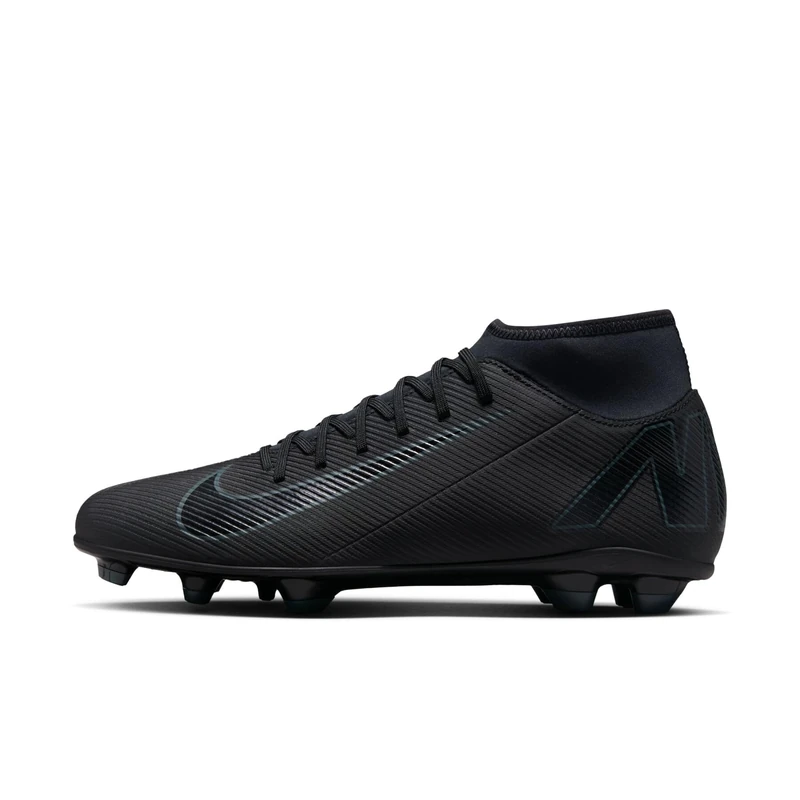 NIKE FQ8314-002 Superfly 10 Club FG/MG Men Black/Black-DEEP Jungle UK 7.5