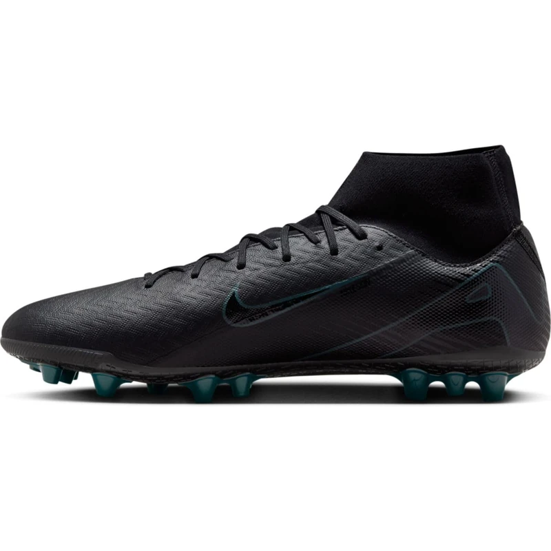 Nike Zm Superfly 10 Academy Ag Men's Football Shoe, Black/Black/Deep Jungle, 12