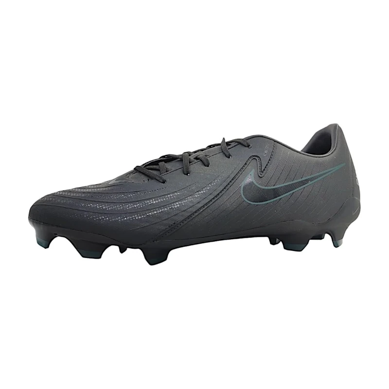 Nike Phantom Gx II Academy Fg/Mg Men's Football Shoe, Black/Black/Deep Jungle, 7.5