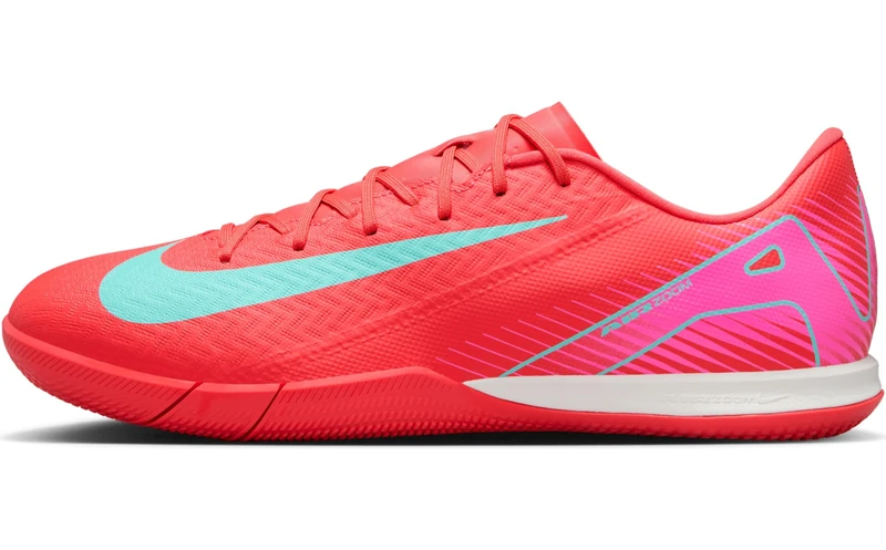 Nike Men's Zoom Vapor 16 ACADEMY IC Football Shoes, Ember Glow/Aurora Green, 8