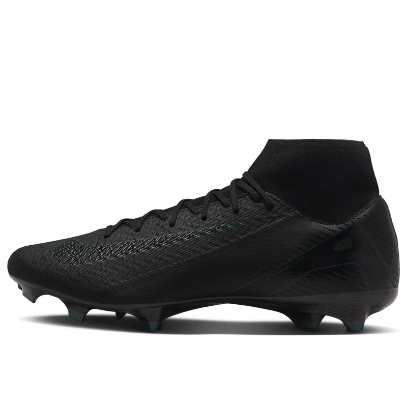NIKE Mens Zm Superfly 10 Acad Fg/Mg Sneaker, Black Deep Jungle Black, 3 UK