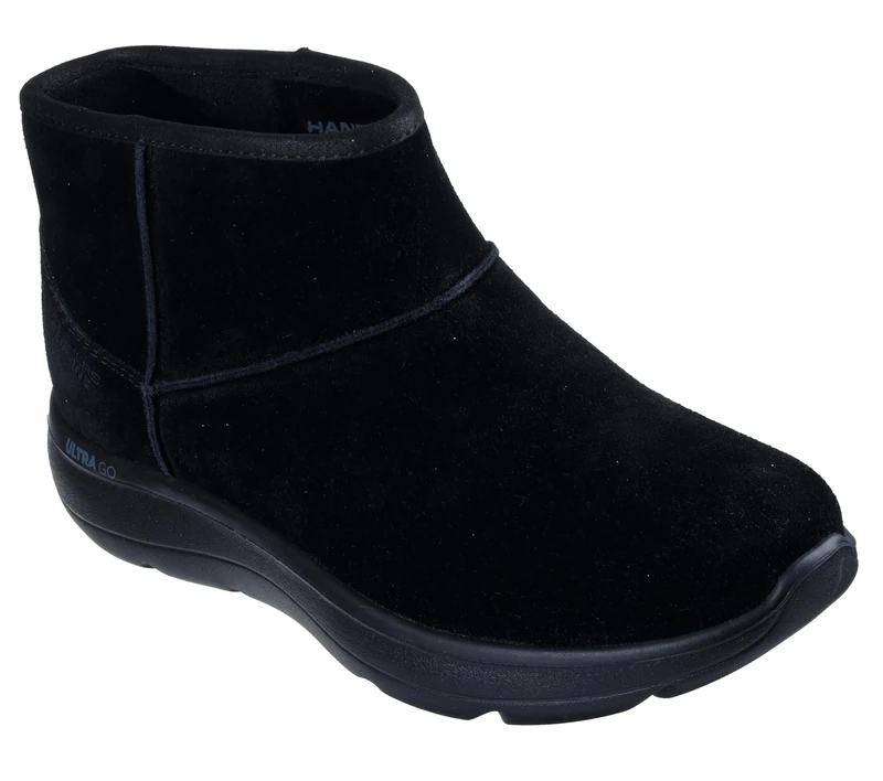Skechers Women's On-The-Go Encore Blair Ankle Boot, Black Suede, 4 UK