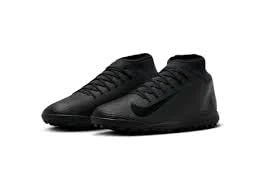 Nike Men's Superfly 10 Club Football Shoe, Black/Black/Deep Jungle, 6